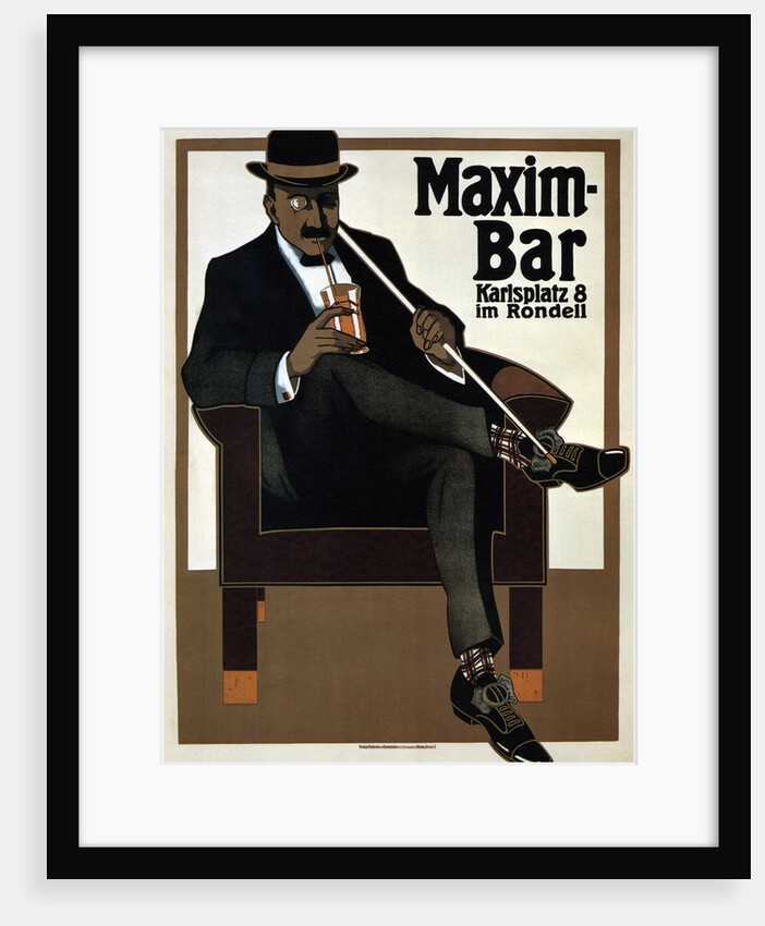 Maxim Bar, 1907 by Hans Rudi Erdt