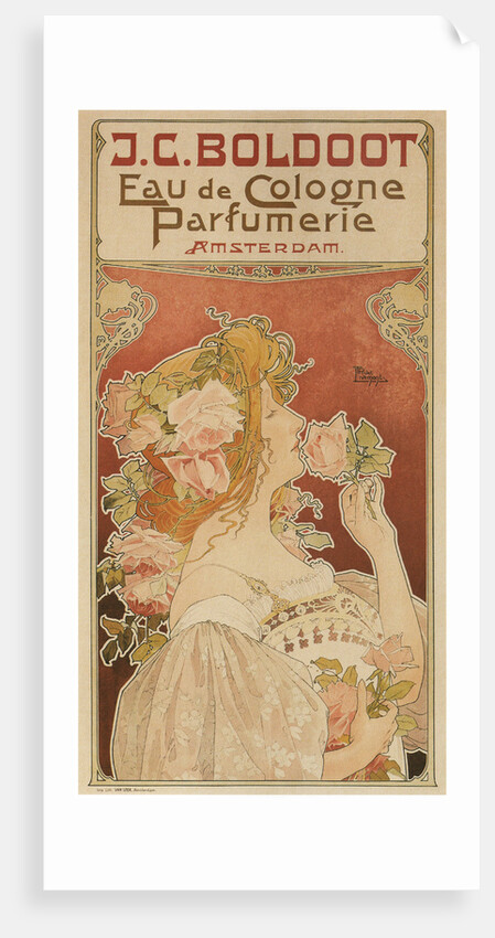 Eau de Cologne Perfumerie, 1899 by Henri Privat-Livemont