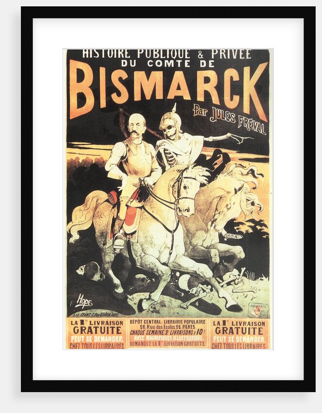 The public and private history of Count Bismarck, 1883 by Léon Choubrac