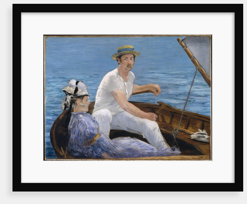 Boating, 1874 by Édouard Manet