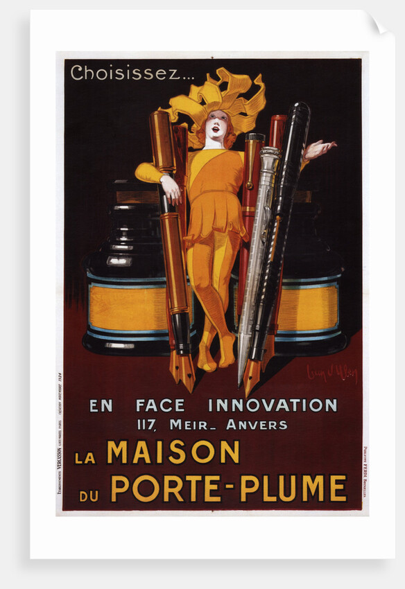 The house of the pen, 1928 by Jean D'Ylen