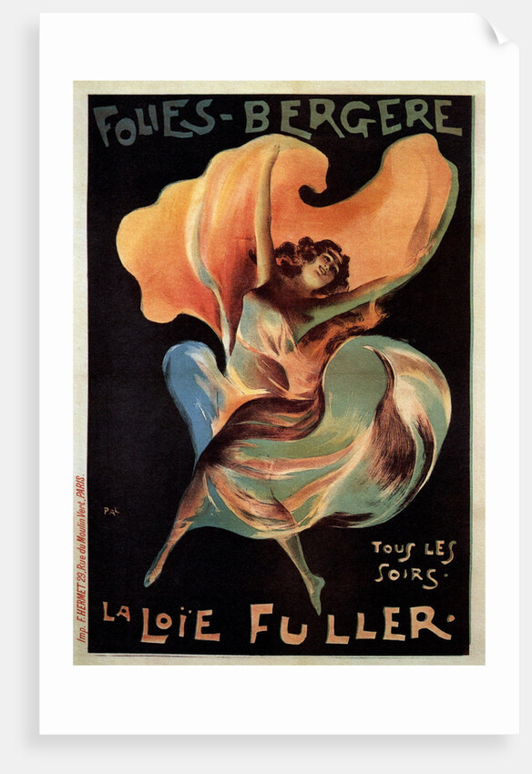 Folies Bergères, 1897 by Jean de Paléologue