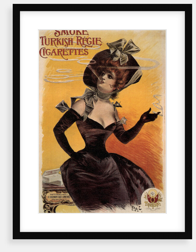 Smoke Turkish Regie Cigarettes, 1895 by Jean de Paléologue