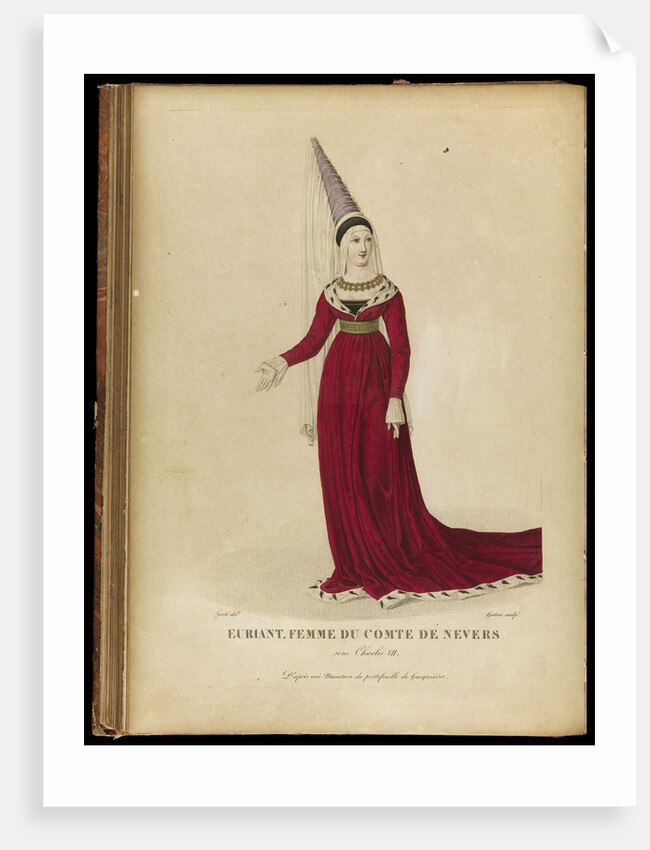 Euryanthe, Late 18th cent by Georges Jacques Gatine