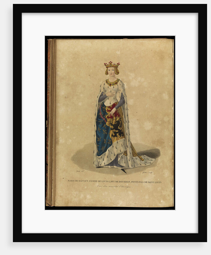 Mary of Avesnes, Late 18th cent by Georges Jacques Gatine