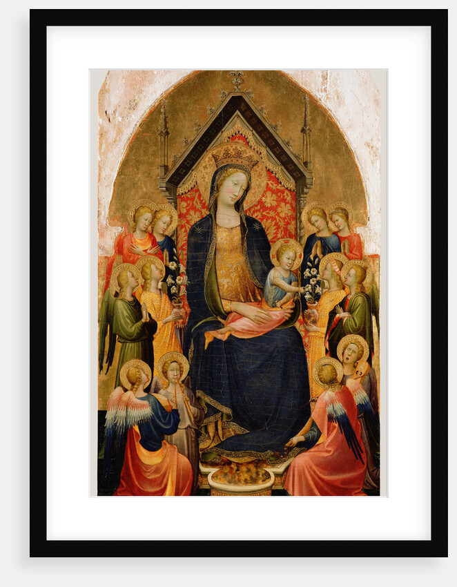 Madonna and Child with Musical Angels, c.1410 by Gherardo Starnina