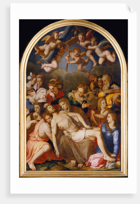 The Descent from the Cross, 1553 by Agnolo Bronzino