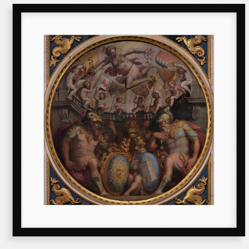 Allegories of the Quarters of San Giovanni and Santa Maria Novella, 1563-1565 by Giorgio Vasari