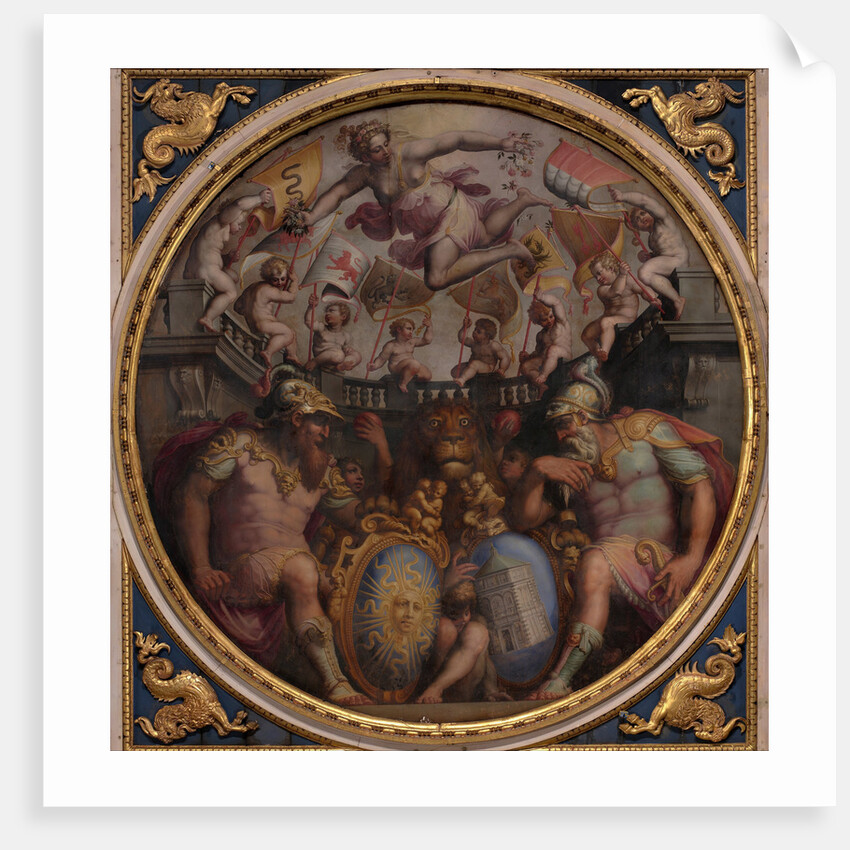 Allegories of the Quarters of San Giovanni and Santa Maria Novella, 1563-1565 by Giorgio Vasari