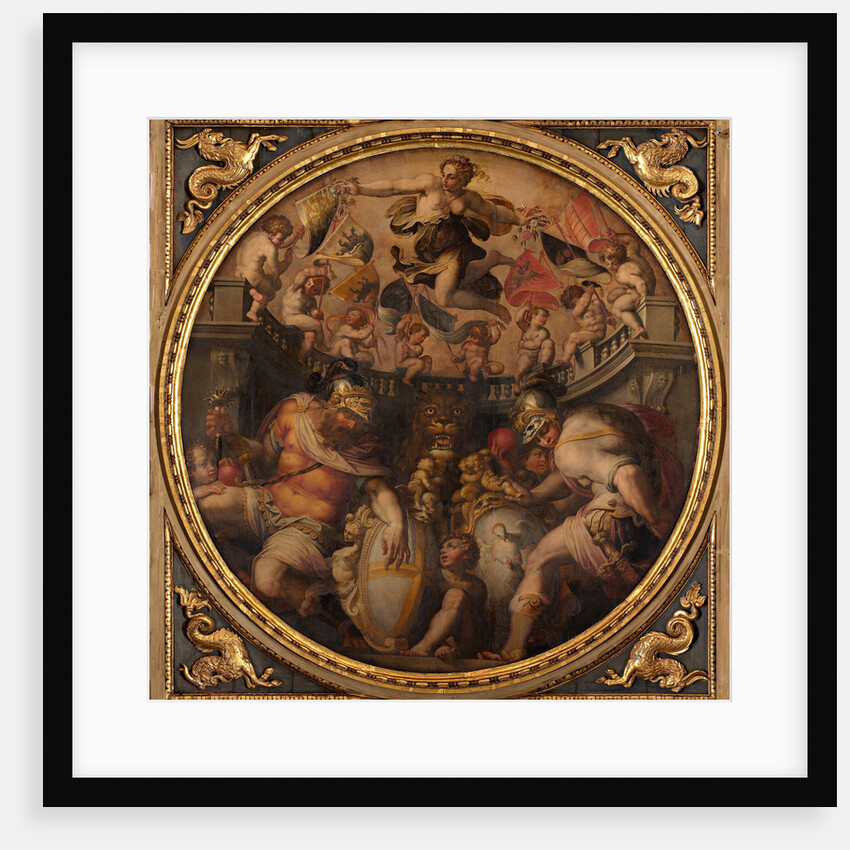 Allegories of the Quarters of Santo Spirito and Santa Croce, 1563-1565 by Giorgio Vasari