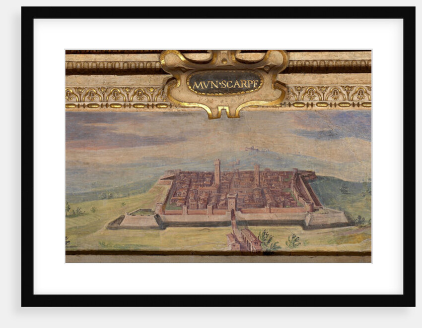 View of Scarperia, 1557-1558 by Giorgio Vasari
