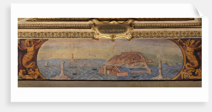 View of Livorno, 1557-1558 by Giorgio Vasari