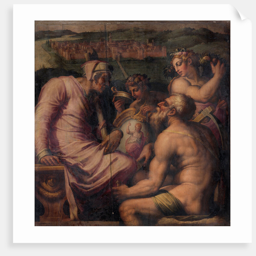 Allegory of San Giovanni Valdarno, 1563-1565 by Giorgio Vasari