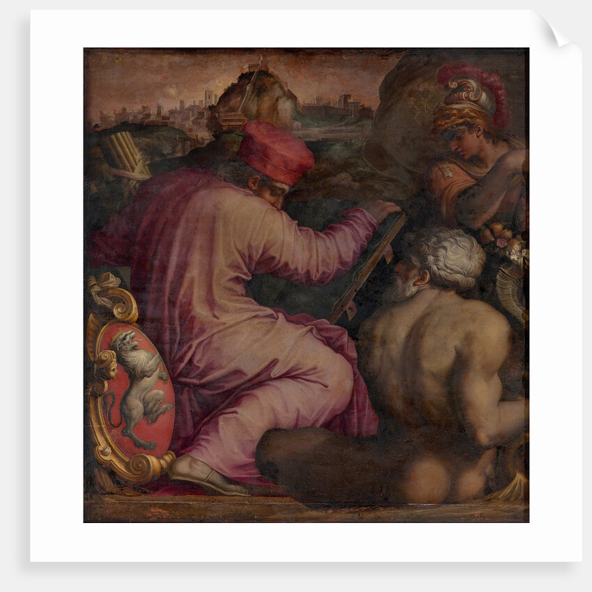 Allegory of San Miniato in lower Valdarno, 1563-1565 by Giorgio Vasari