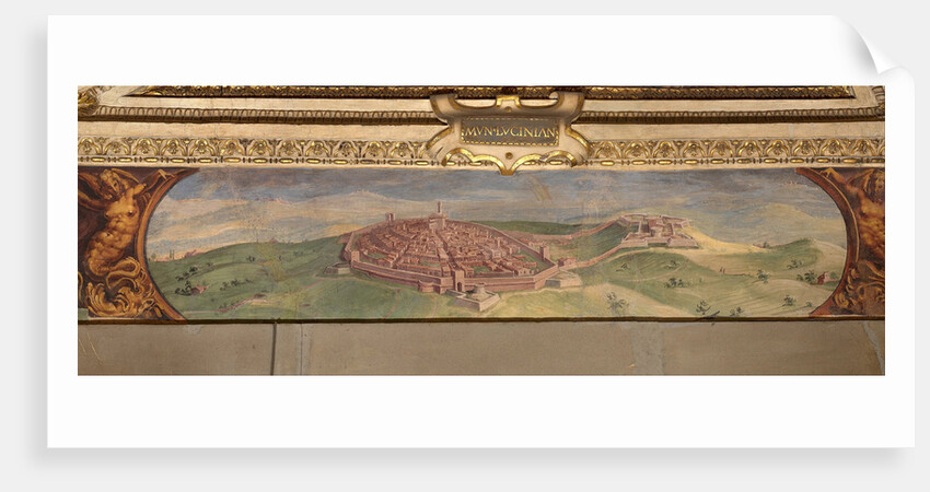 View of Lucignano, 1557-1558 by Giorgio Vasari