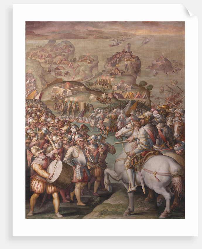 Capture of Porto Ercole, 1568-1570 by Giorgio Vasari