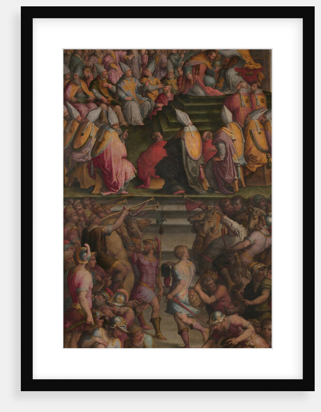 Pope Clement VII crowned Charles V in Bologna, 1556-1562 by Giorgio Vasari