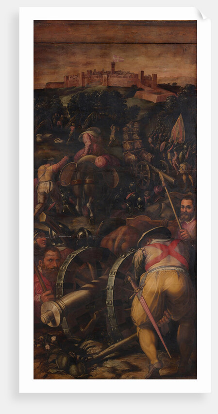Storming of Monteriggioni, 1563-1565 by Giorgio Vasari