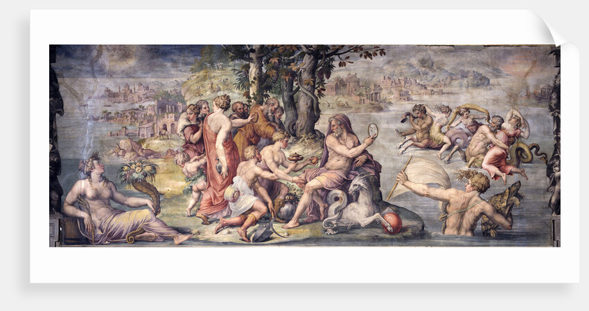 The first fruits from earth offered to Saturn, 1655-1657 by Giorgio Vasari