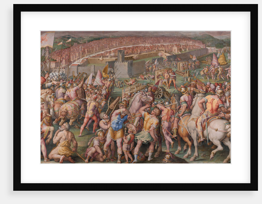 The storming of the fortress of Stampace in Pisa, 1568-1571 by Giorgio Vasari