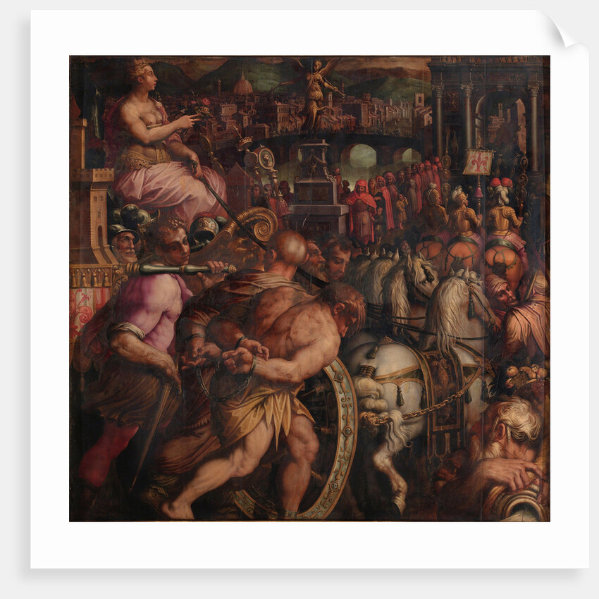 Triumph after the victory of Pisa, 1563-1565 by Giorgio Vasari