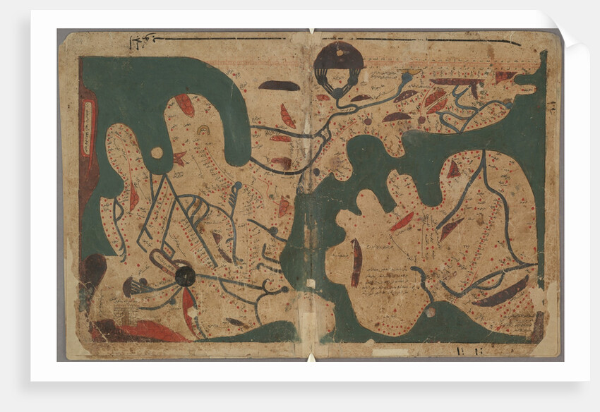 Rectangular world map by Anonymous master
