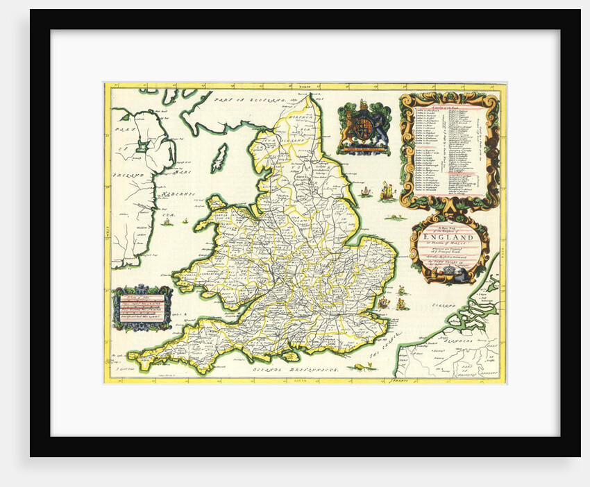 Britannia Atlas, 1675 by John Ogilby