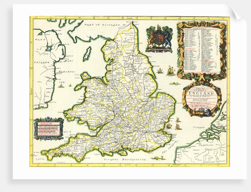 Britannia Atlas, 1675 by John Ogilby