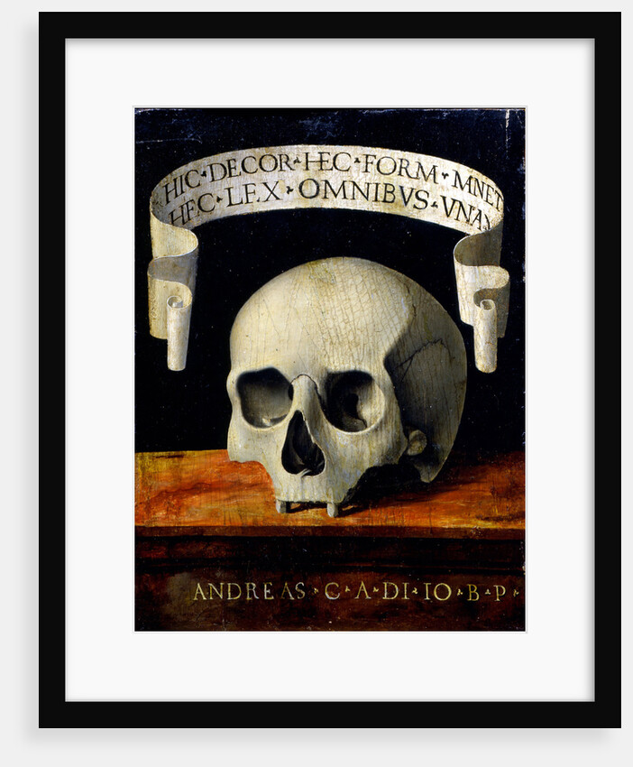 Memento Mori, Early16th cen by Andrea Previtali