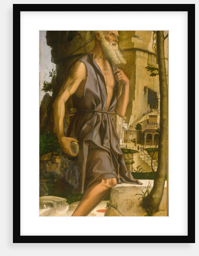 Saint Jerome, 1482 by Bartolomeo Montagna