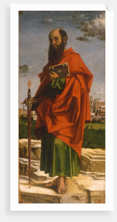 Saint Paul, 1482 by Bartolomeo Montagna