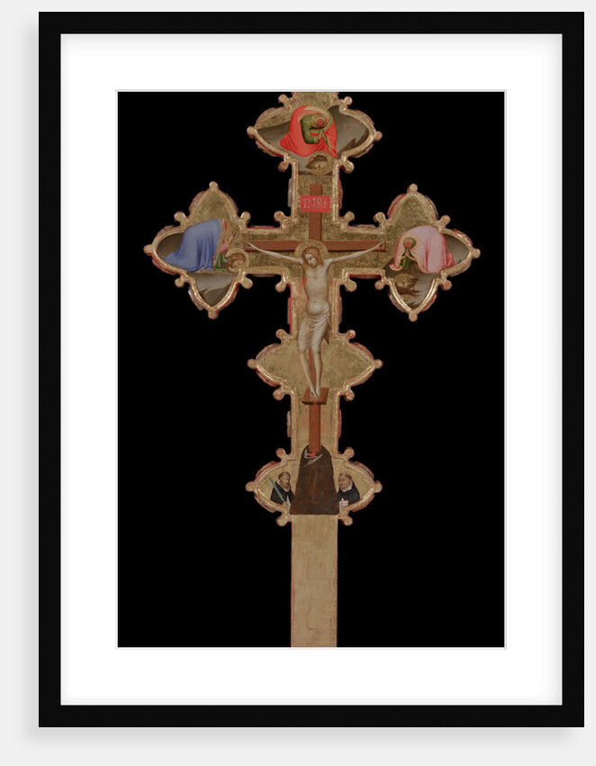 Portable, Double Sided Cross (verso), 1335-1340 by Bernardo Daddi