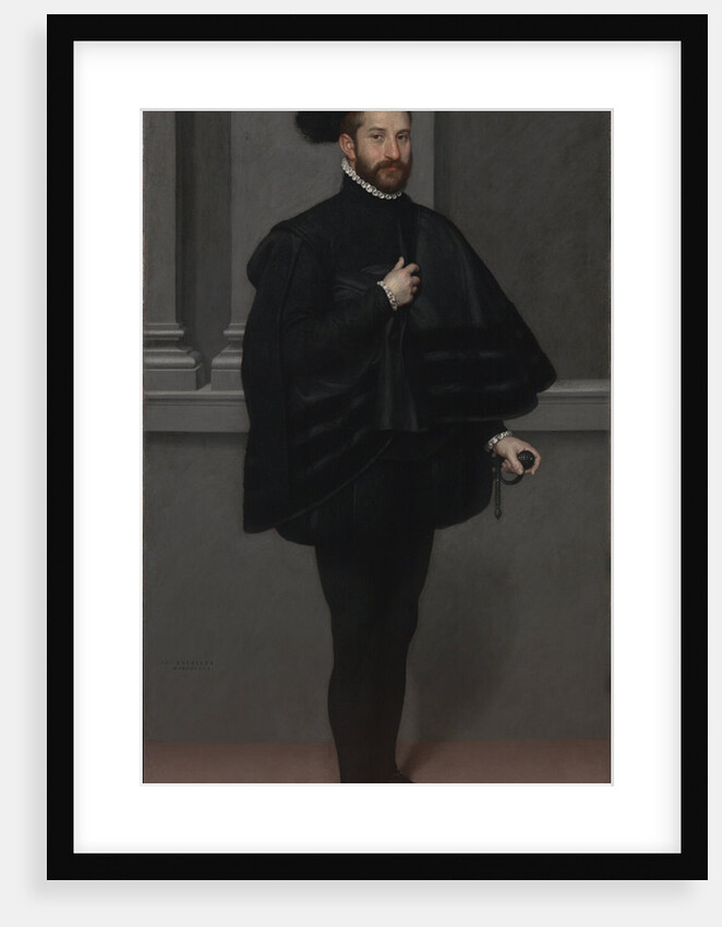 The Knight in Black, 1567 by Giovan Battista Moroni