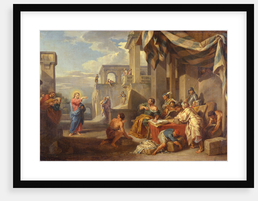 The Vocation of Saint Matthew, 1752 by Giovanni Paolo Panini