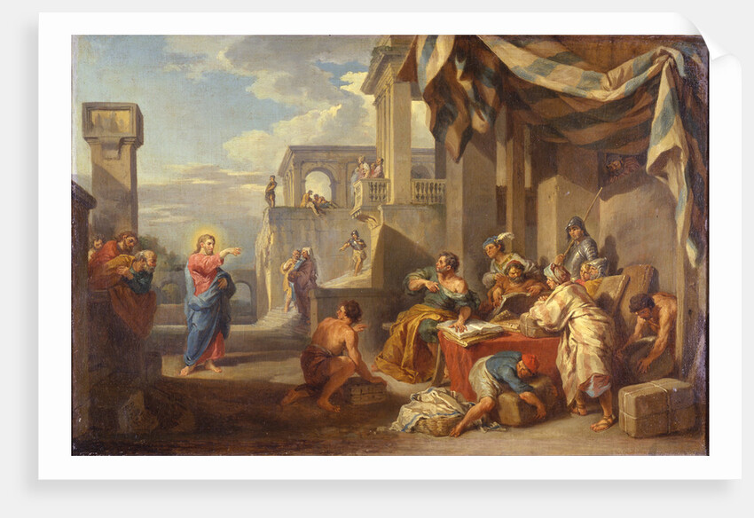The Vocation of Saint Matthew, 1752 by Giovanni Paolo Panini