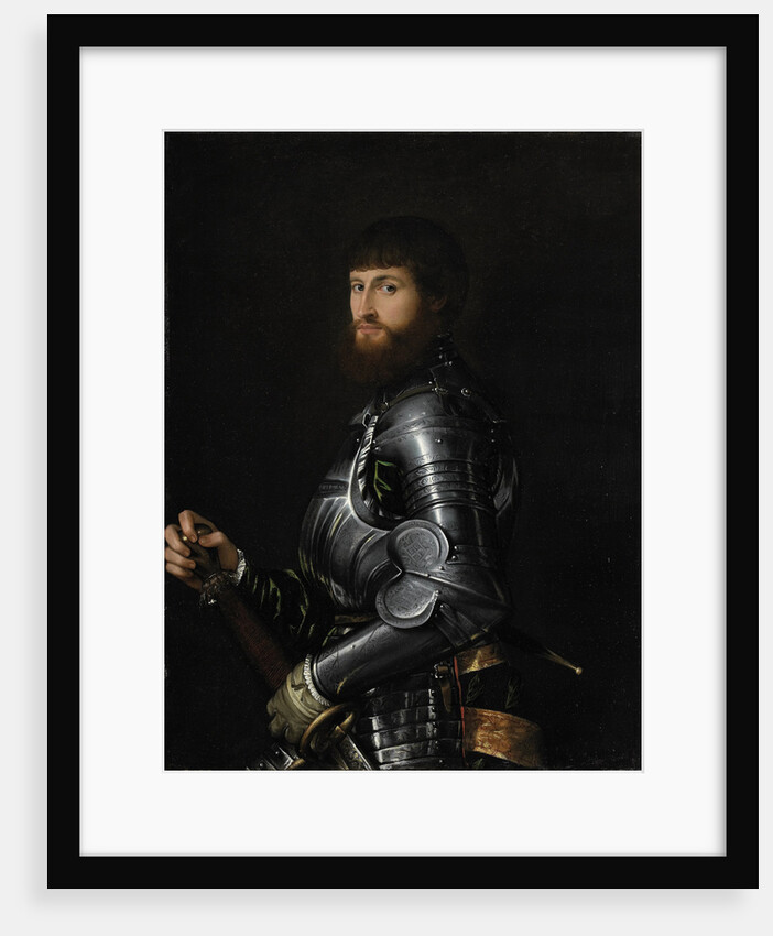 Portrait of a Nobleman in Armour, Between 1540 and 1560 by Giovan Battista Moroni