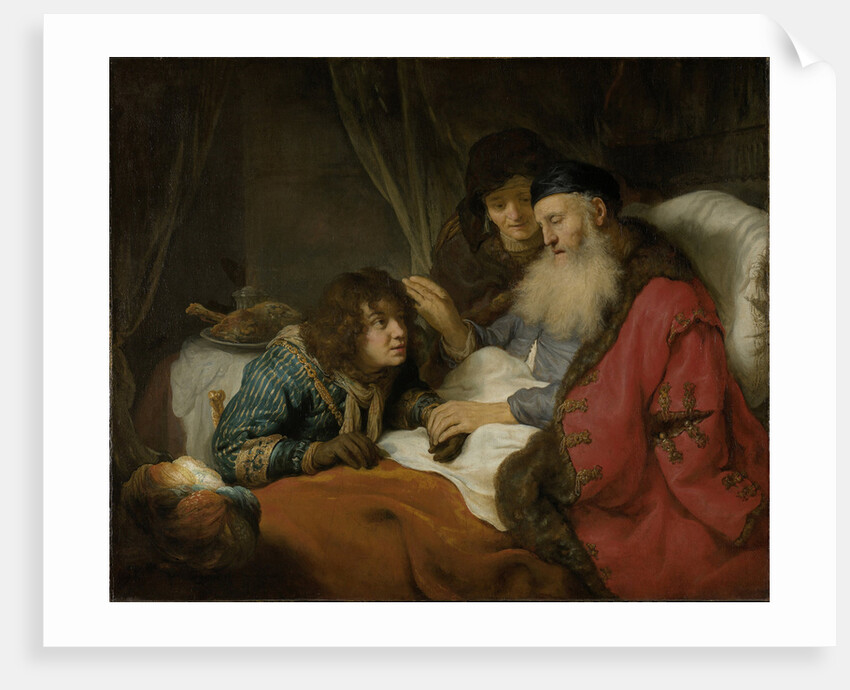 Isaac blessing Jacob, 1638 by Govaert Flinck