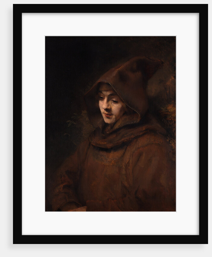 Titus as a monk, 1660 by Rembrandt van Rhijn