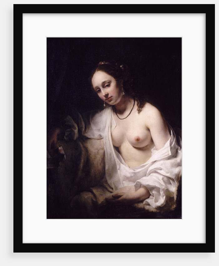 Bathsheba with King Davids Letter, 1654 by Willem Drost