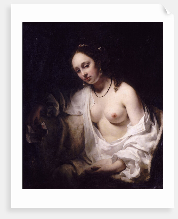 Bathsheba with King Davids Letter, 1654 by Willem Drost