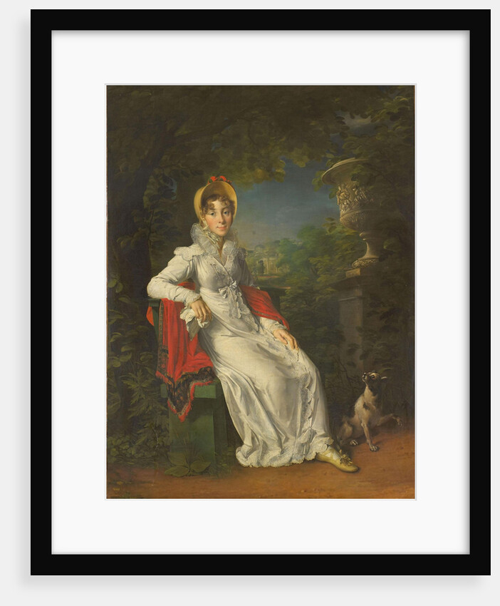 Caroline Bonaparte, Queen of Naples and Sicily, in the Bois de Boulogne, 1820-1830 by François Pascal Simon Gérard
