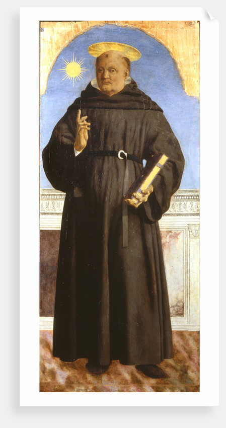 Saint Nicholas of Tolentino, 1454-1459 by Piero della Francesca