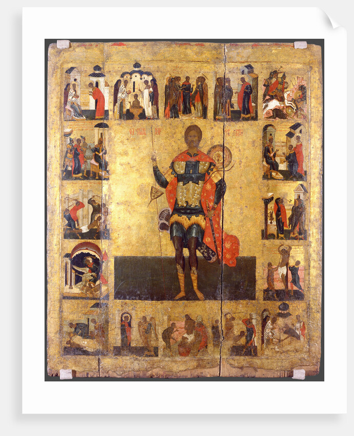 Saint Nicetas the Goth, 16th century by Russian icon