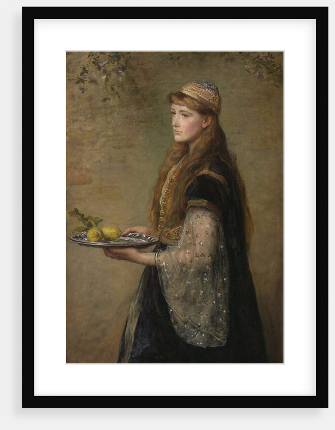 The captive, 1882 by John Everett Millais