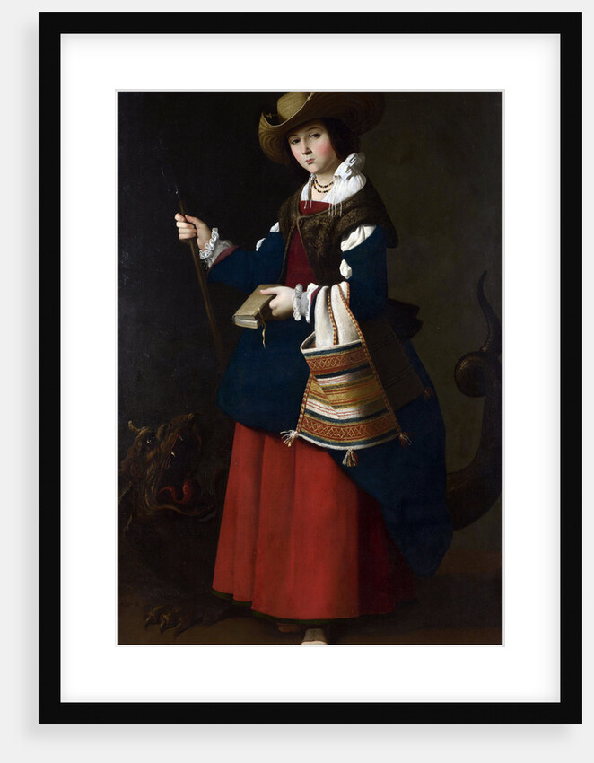 Saint Margaret, 1630-1634 by Francisco de Zurbarán