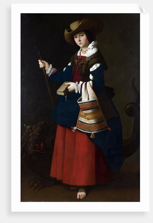 Saint Margaret, 1630-1634 by Francisco de Zurbarán