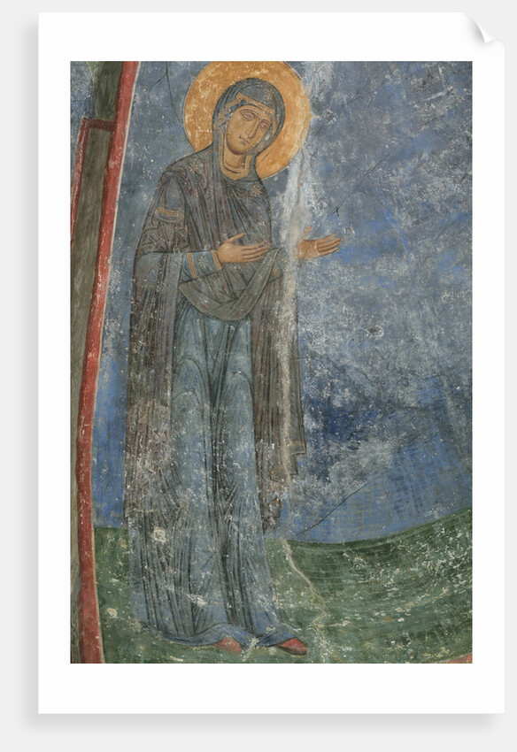 The Virgin, 12th century by Ancient Russian frescos