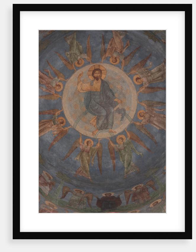 The Ascension of Christ, 12th century by Ancient Russian frescos