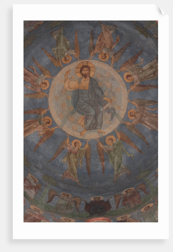 The Ascension of Christ, 12th century by Ancient Russian frescos