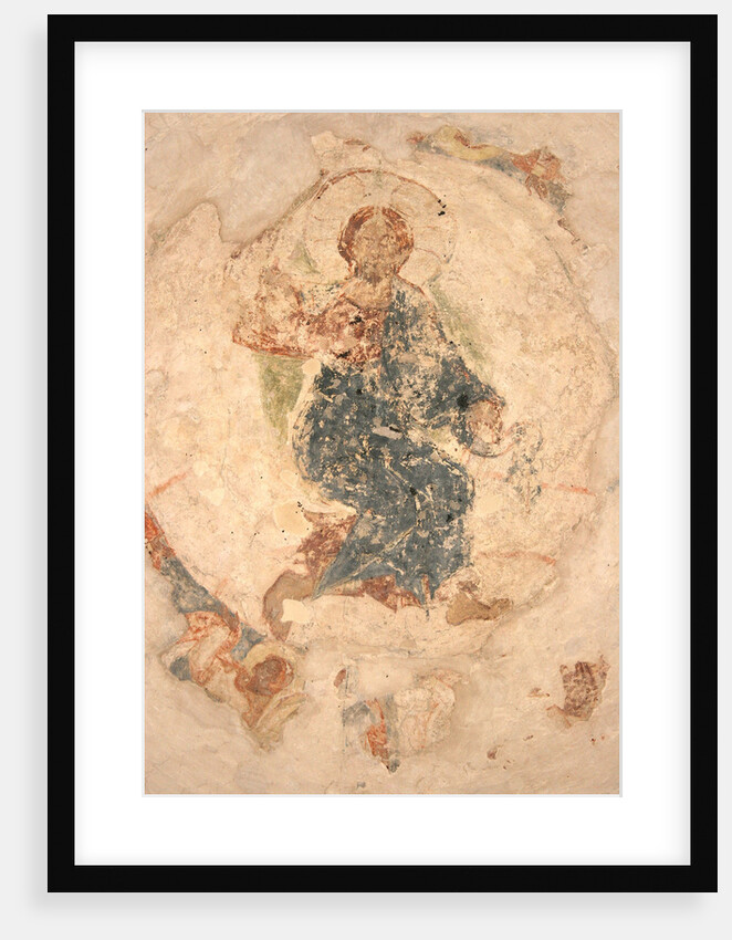The Ascension of Christ, 1313 by Ancient Russian frescos
